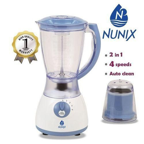 Nunix Original 1.5L , 2 In 1 Blender With Grinding Machine